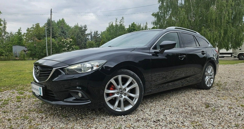 Mazda 6 cena 46200 przebieg: 173000, rok produkcji 2014 z Imielin małe 781